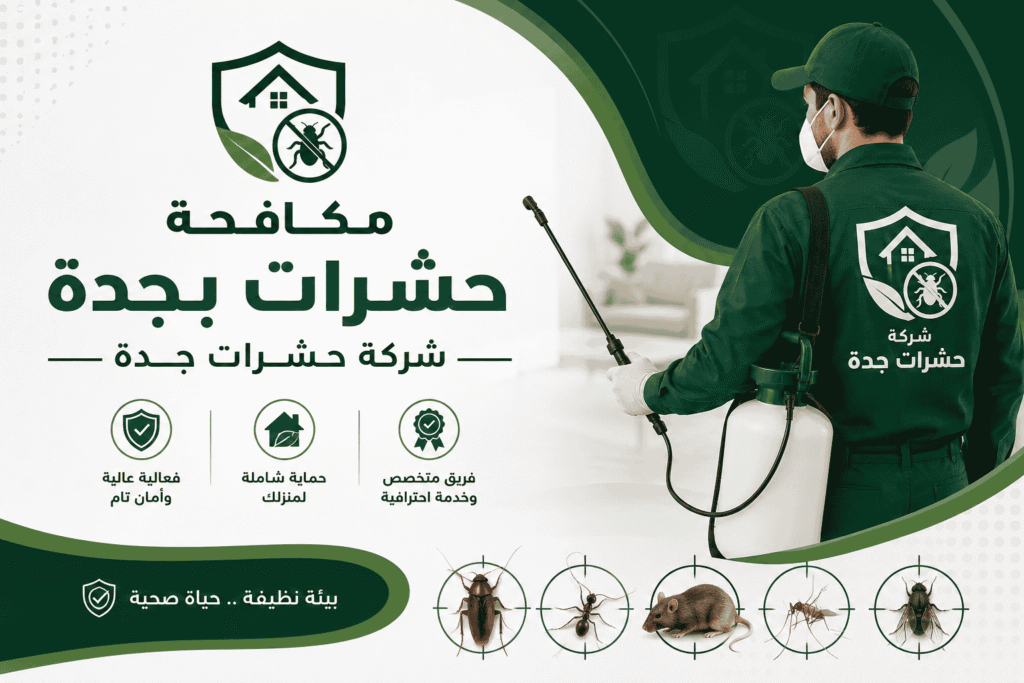 شركة مكافحة الصراصير بجدة