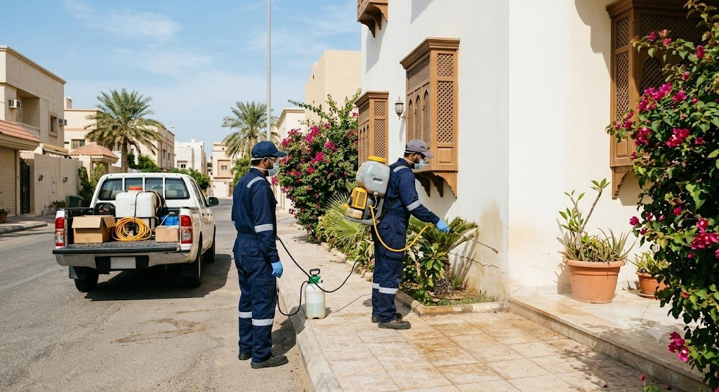 مكافحة حشرات حي الصفا بجدة
