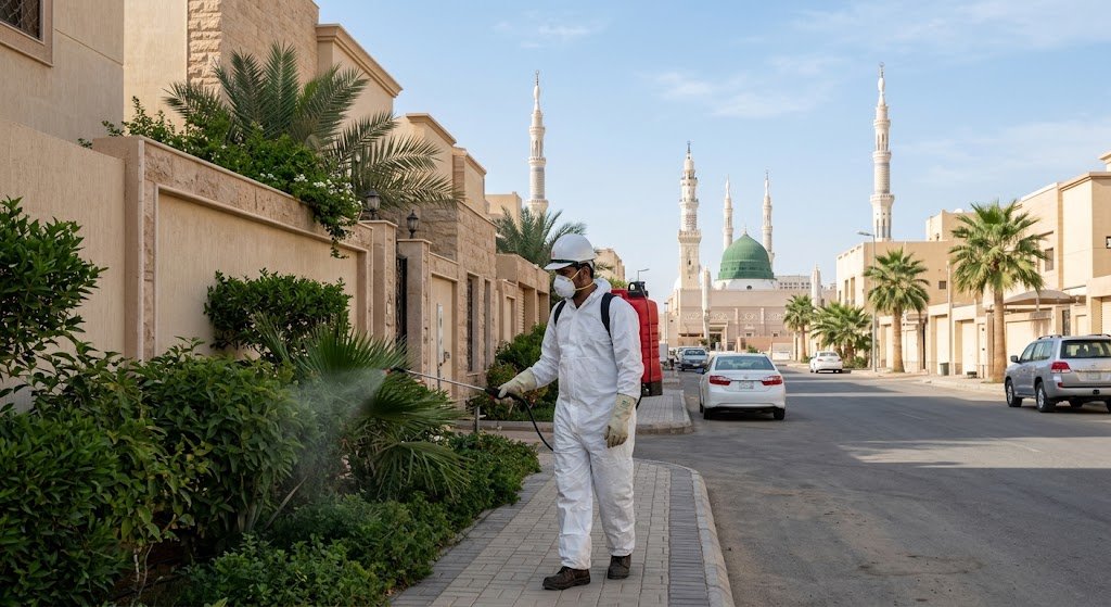 مكافحة حشرات حي الربوة بجدة لتقديم أفضل خدمات إبادة الحشرات ورش المبيدات باحترافية