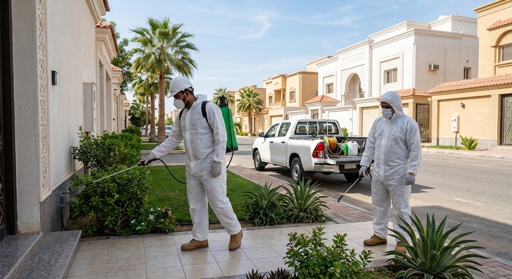 مكافحة حشرات حي الثغر بجدة لتقديم أفضل خدمات إبادة الآفات باحترافية وأمان